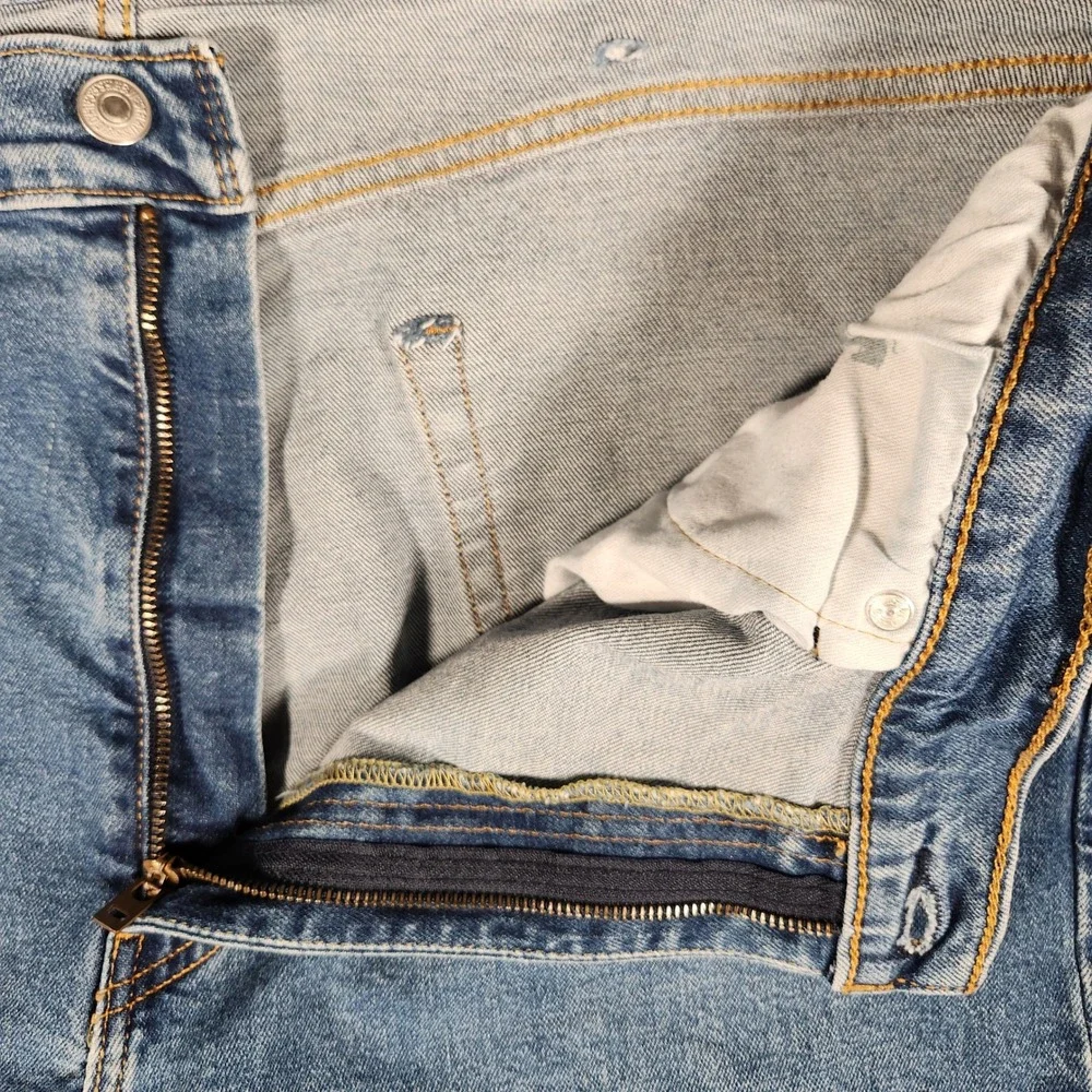 Levi's 505 Regular Fit Jeans Mens 40x32 Blue Excellent Straight Leg Denim